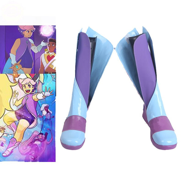 She-Rara Princess Girl of Power Cosplay Princess Glimmerer Costume Shoes