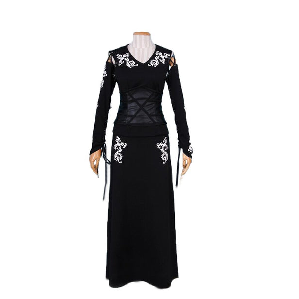 Bellatrixix LeStrangege black Cosplay costume dress