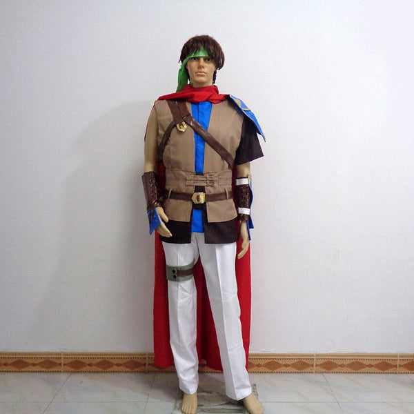 Fire Emblem Radiant Dawn Fates Super Smash Bros Legendary Radiant Hero Ike Uniform Outfit Cosplay Costume Customize Any Size