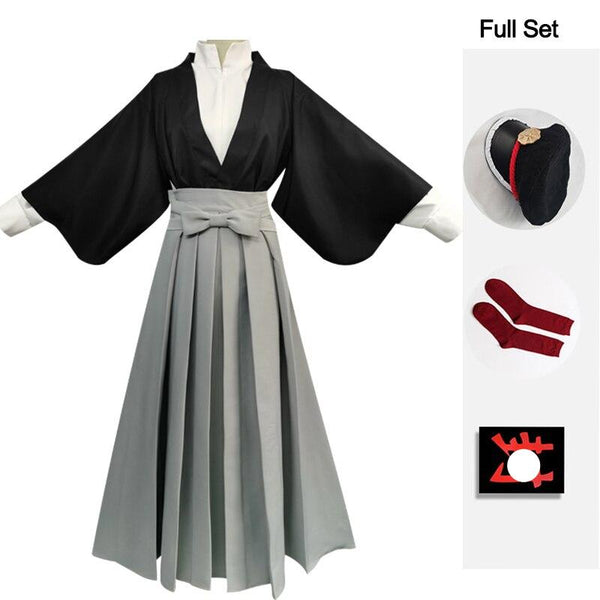 YugiIgil Tsukasasa Cosplay Costume kimono Toiletet bounding Anime Costume Hat Full Set