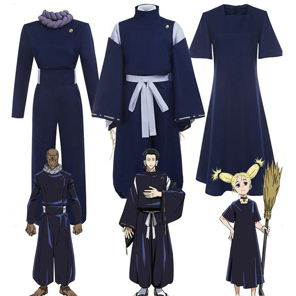 Jujutsusu cos Kaisenen Ultimate Machamaruru Cosplay Kamomo Noritoshihi Kimono Uniform Nishimiyaya Momo Dress Suit with Collar Anime Costume