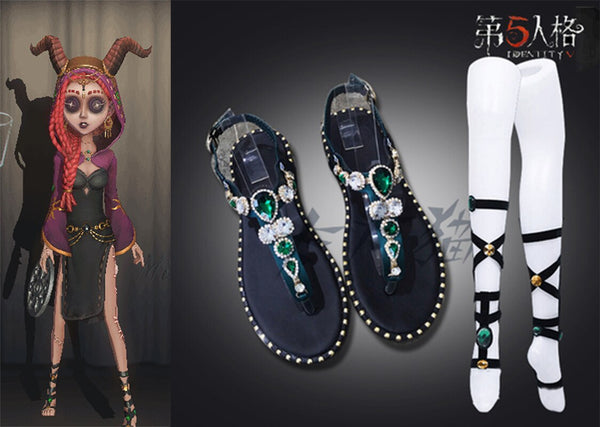 Priest Cosplay Costumes Game Identity V Cos Flamen Gilman Fiona Woman Doctor Woods Cosplay Shoes Halloween Cosplay Accessories