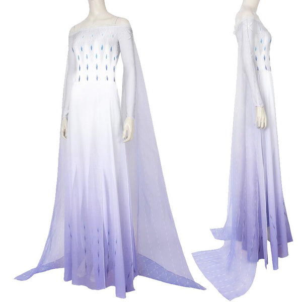 Adult Queen Of Arendelle Elsa cosplay Dress  For Girl Costume