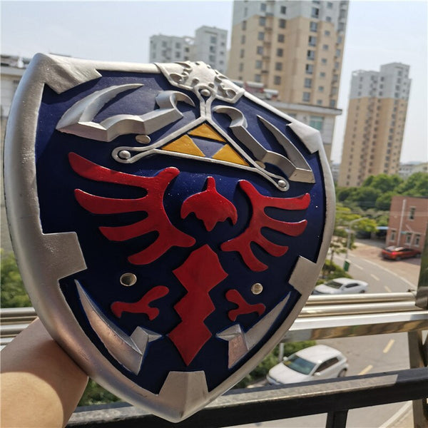 1:1  Game Skysword  Link  Cosplay  Shield  PU  Halloween Link Weapon Role Play Safe 51CM PU Children Props Cos Toy Model Weapon