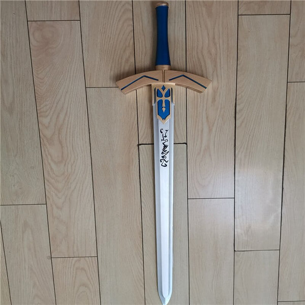 Neues Cosplay Fate Sabre Sword Destiny Guardian Night Blackened King Arthur Vows Victory Sword PU Prop Waffe Modell Spielzeug 104cm