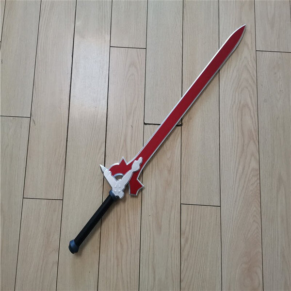 1:1 Sword Art Game Online Red Sword Prop Weapon Kirigaya Kazuto  Elucidator Sword Kirito  Cosplay SAO Sword PU Toy 79.5cm