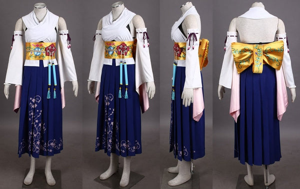 Final Cosplay Fantasy X Yuna Cosplay Costume Any Size