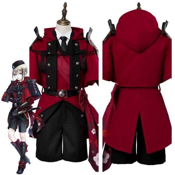 Toukenen Ranbubu Cosplay Hyuugaga Masamunene Cosplay Costume Dress Full Suit Halloween Carnival Costumes