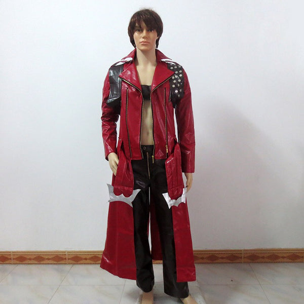 DMC 4 Dante Christmas Party Halloween Outfit Cosplay Costume Customize Any Size