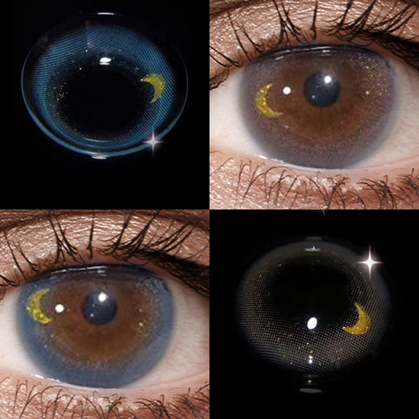 Kontaktlinsen beliebt im natürlichen europäischen und amerikanischen Stil mit großem und kleinem Durchmesser