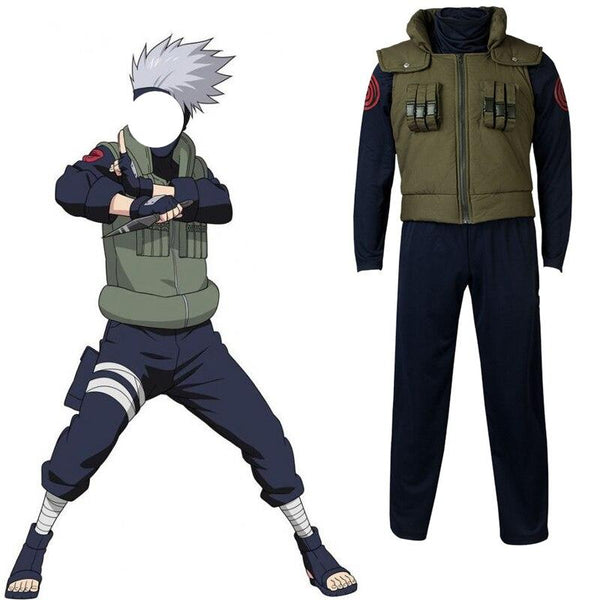 Hatakeke Cosplay Kakashing Costumes Anime Uniform Ninja Clothing Halloween Costume