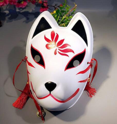 Anime Halloween Shippudenen Cartoon Fox Mask for Hatakeke Kakashihi Cosplay Props