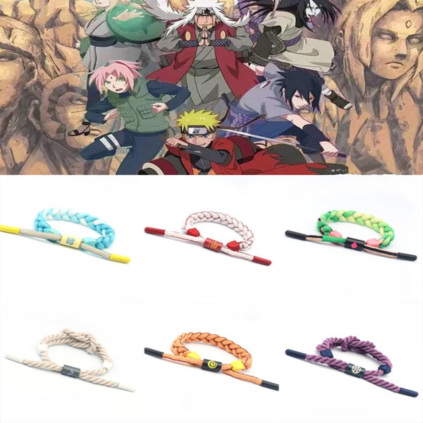 Anime Hokage Ninja Konoha Jiraiya Tsunade Cosplay Zubehör Armband Orochimaru Uchiha Sasuke Bangles Wristband Prop