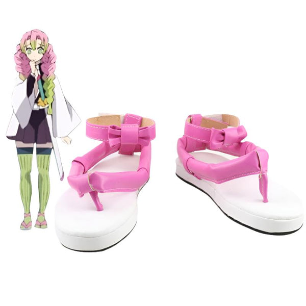 Anime Comic Demons cos Slayers Kimetsusu Yaibaba Cosplay Shoes Boots Kanrojiji Mitsuriri Cosplay Shoes