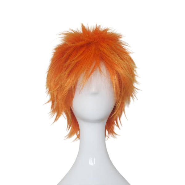Anime BLEACHes Hair Kurosakiki Mens ichigogo Wig Sasukeke Cosplay Uchihaha orange wig Comic-con Irieies Shouiching wig+ Wig Cap