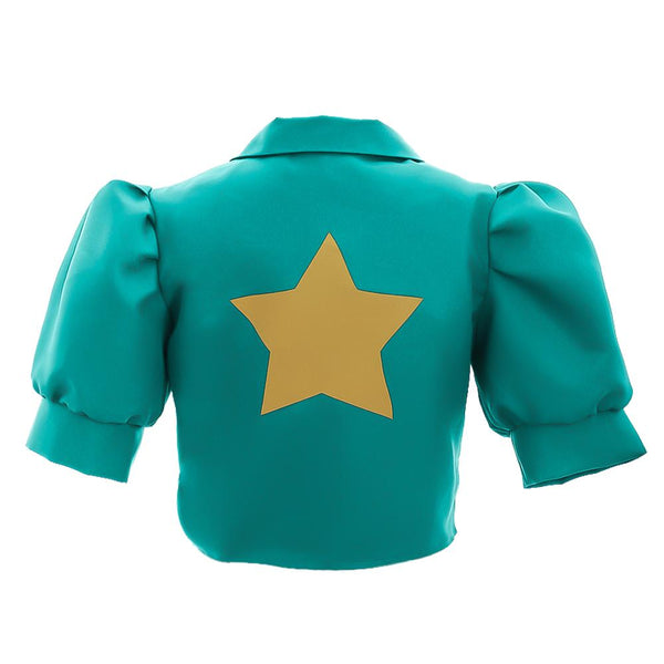Cosplay Legende Steven Universe Pearl Green Star Cosplay Kostüm Jacke Top