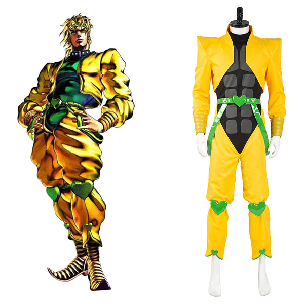 JoJos cos Bizarrere a Adventure Brandodo D Dioio Cosplay Costumes Top Pants Outfits Halloween Carnival Suit