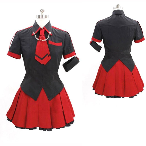 Blood-C Kisaragi Saya Cosplay Costume Girl School Uniform Jk Suits Halloween Costumes