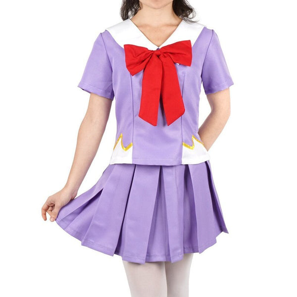 Cosplay Future Diary Gasai Yuno Mirai Nikki Kostüm Outfits Schuluniform Karnevalsanzug