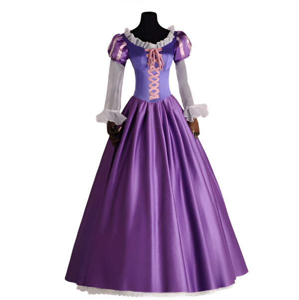 Princess Rapunzel Cosplay Costume the Tangled Fancy Dress