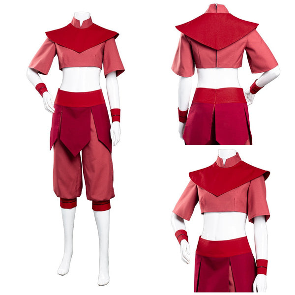 Anime Avatar The Last Airbender Ty Lee Cosplay Costume