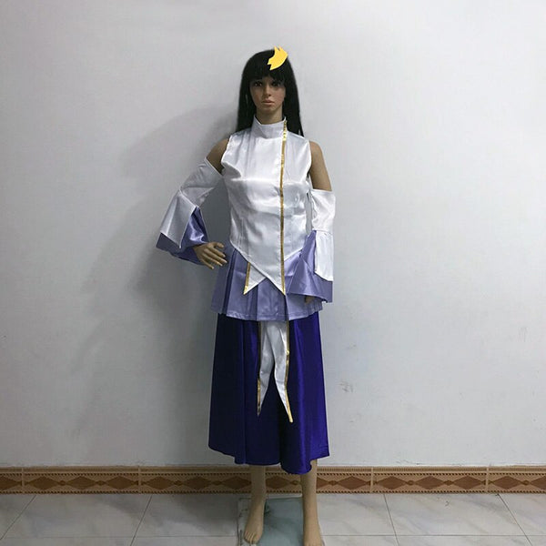 Gundam Seed Princess Lacus Clyne Halloween Uniform Outfit Cosplay Costume