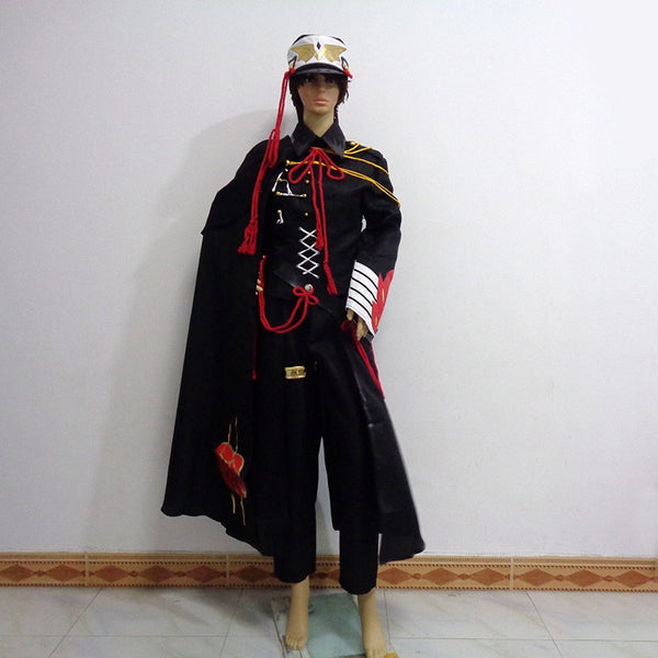 Code Geass Lelouch of the Rebellion Code Black in Ashford Cos Christmas Party Halloween Uniform Outfit Cosplay Costume Customize Any Size