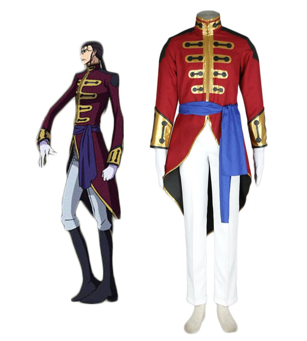 Code Geassass Holyly Britannianan Empirere Uniform Cosplay Costume