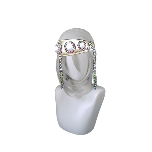 Anime Demons cos Slayers Kimetsus Yaibaba Uzuing Tengened Cosplay Wig Silver White Heat Resistant Synthetic Hair Wig + Wig Cap