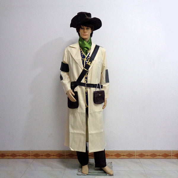 Game Fallout 4 Preston Garvey Uniform Christmas Party Halloween Uniform Outfit Cosplay Costume Customize Any Size