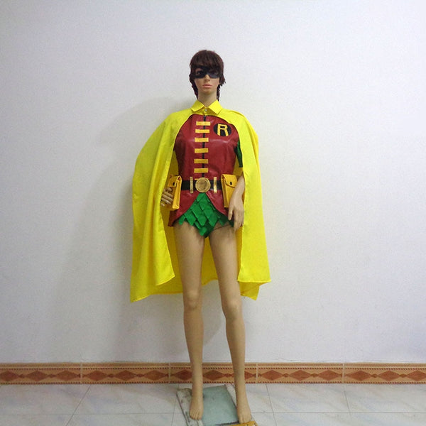 Superhero Timim Drakeke Red Robinin Damianan Waynene Cosplay Christmas Party Halloween Uniform Costume Customize Any Size