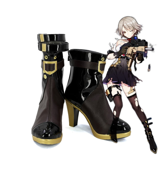 Girls Frontlinene Cosplay Shoes Vectors Boots