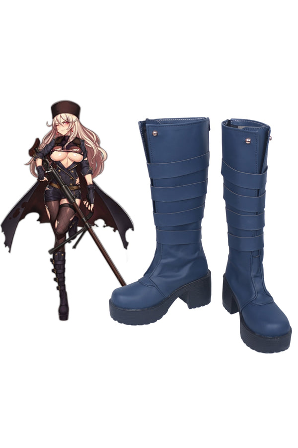 Girls Frontlinene PTRDs Girls Long Cosplay Boots Shoes Custom Made Any Size