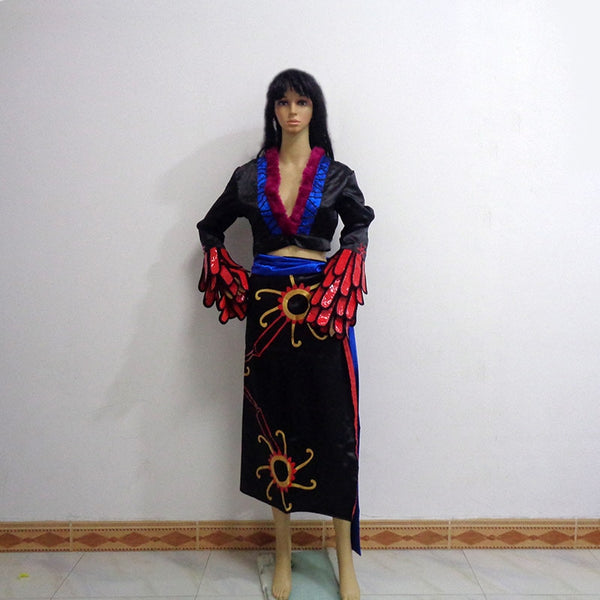One cos Piece Boaoa Hancockck Cosplay Costume Dress Multi-Styles Cos Halloween Party Uniform Outfit Customize Any Size