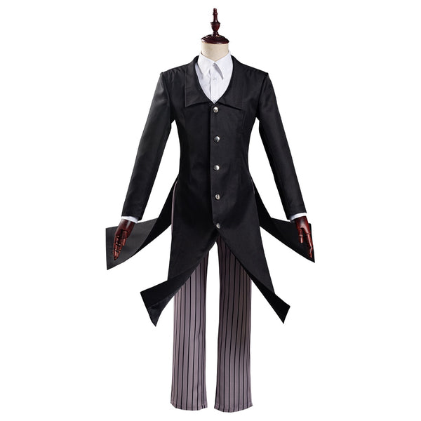 Anime Demons and Slayers Cosplay Kimetsusu Yaibaba Enmumu Cosplay Costume Black Uniform Suit Halloween Carnival Outfits