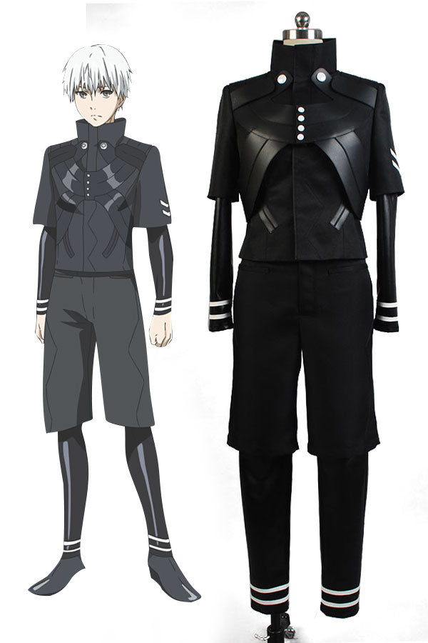 Tokyo Cosplay Ghoul Costume Ken Kaneki Overall Fight Costume Outfit Suit Halloween Carnival Cosplay Costumes