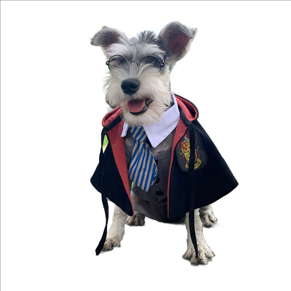 Pet Dog Cat Cosplay Costumes Preppy style Cape Cloak Shawl