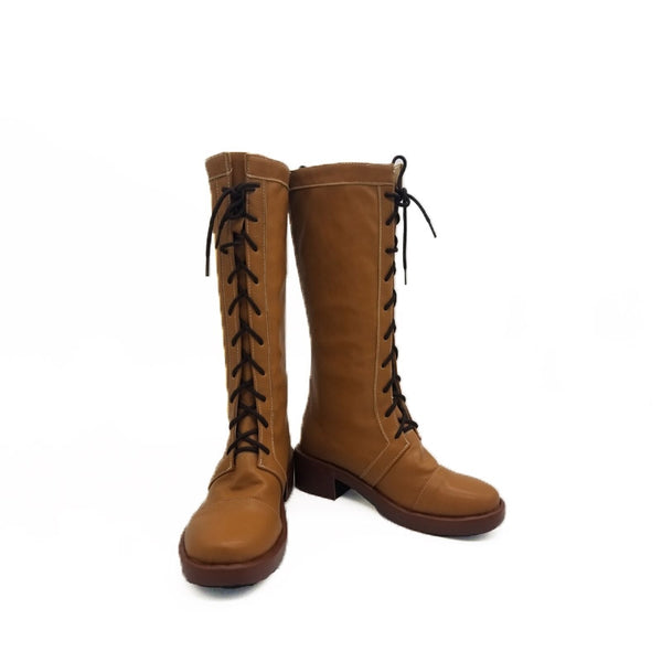 Promiseding Cosplay Normaning The Neverlands Shoes Rays Boots Yokusokuku no Neverlands Halloween Carnival Cosplay Costume Accessories