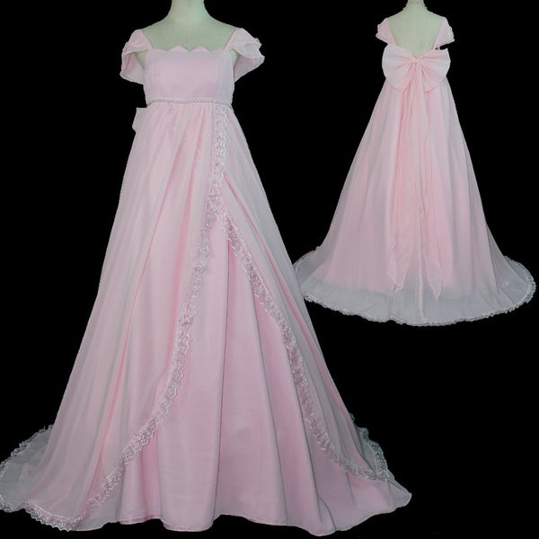 Small Lady Chibiusasa Dresses Fancy Halloween Party Cosplay Costume Adult Women Pink Princess Dress