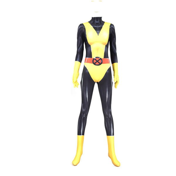 Erwachsene Kinder Kitty Pryde Cosplay Kostüm Frau Frau Shadowcat X-Men Superheld Halloween Mädchen Zentai Bodysuit