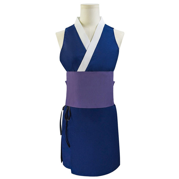 Anime Demon and Slayerer Sumama Cosplay Costume Kimono Dress Outfits Halloween Carnival Suit