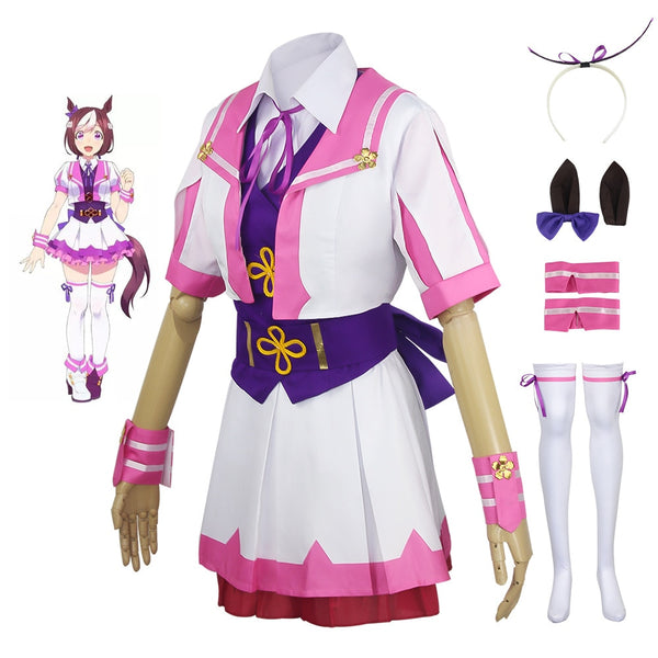 China Embroidery #38 Pretty Derby cosplay costume a full set of anime costumes game performance role-playing cosplay costumes