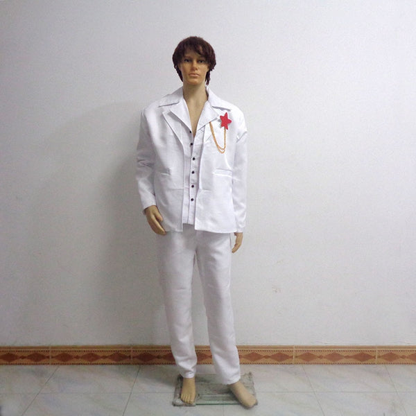 One cos Piece Film Gold Vinsmokeke Sanjiji Christmas Party Halloween Uniform Outfit Cosplay Costume Customize Any Size