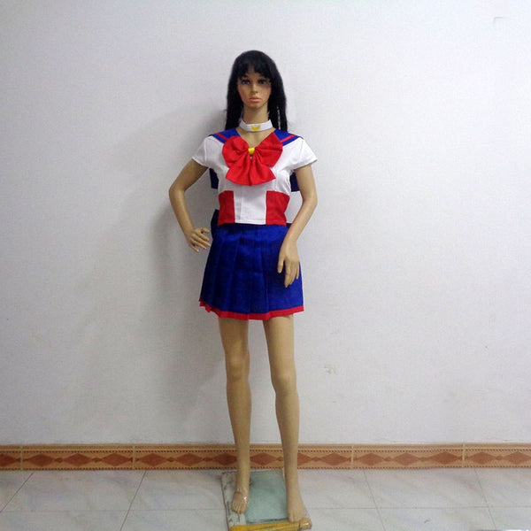Minako Aino Sailor Venus Cosplay Costume Halloween Uniform Cosplay Costume Customize Any Size
