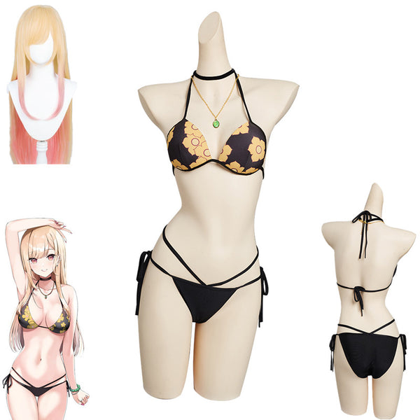 My Dress U Up Anime Darling M Marin K Kitagawa Cosplay Costume Swimwear Bikini Outfits Halloween Carnival Suit Clothes