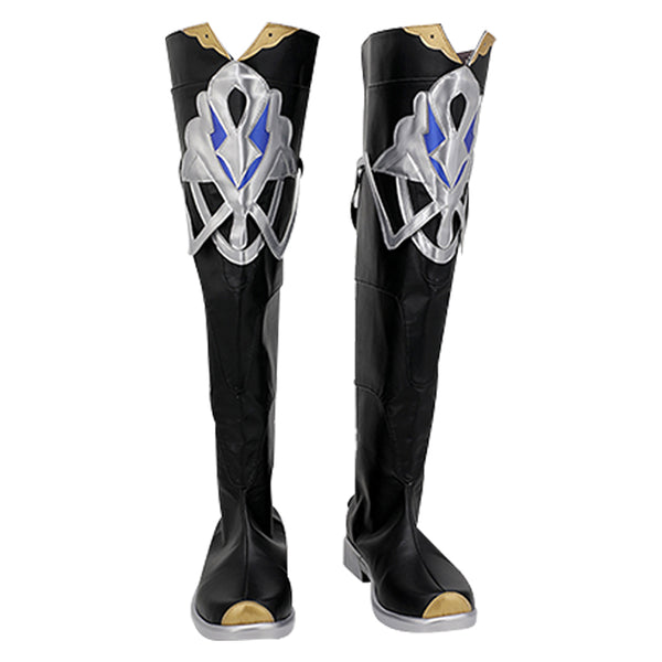 Genshing and Impacts Albedoes Cosplay Boots Shoes Cosplay Prop Shoes Halloween Prop Custom Made