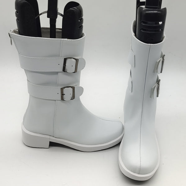 Tokyo cos Revengers Swastika Sano Manjiro Cosplay Shoes Boots Unisex White Trend