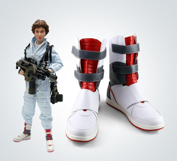 eEllen Cosplay Lady a Ripleyey Boots Halloween Carnival Shoes