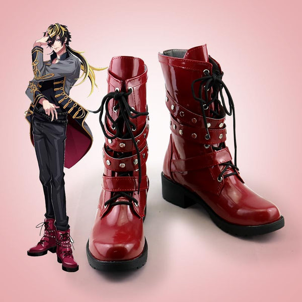 Hypnosisis Microphonene Yamadada ichiroro Cosplay Boots Halloween Carnival Shoes