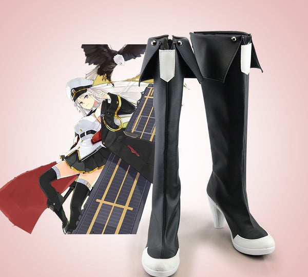 Azurur Lanene USSs Enterprises Cosplay Boots Halloween Carnival Shoes